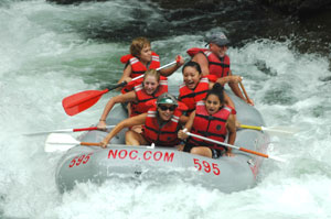 White Water Rafting in the Smoky Mountains